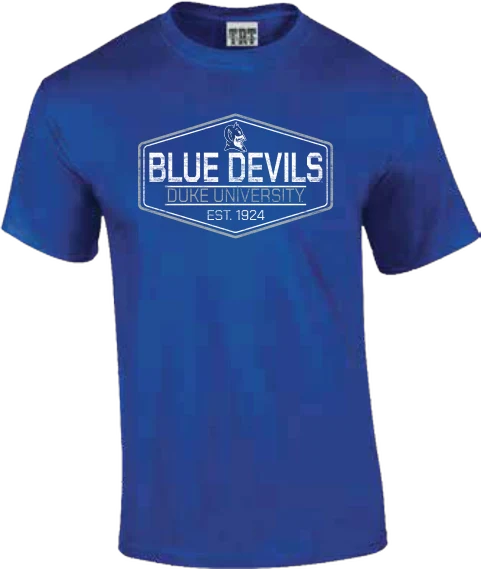 TRT royal blue Duke short-sleeve tee